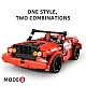 2 in 1 R/C Sports Car and Jeep Set - 341 Parts