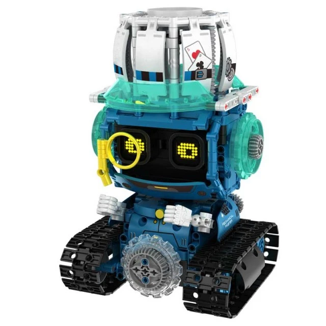 3 in 1 Intelligent Transforming Robot, RC - 494 parts