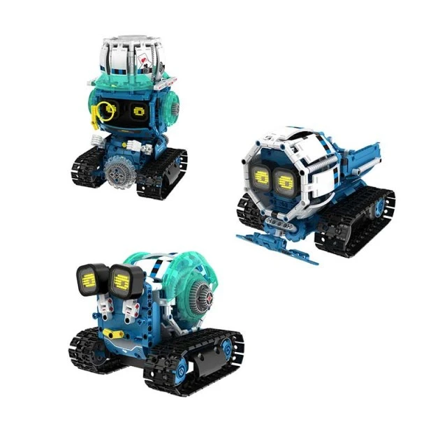 3 in 1 Intelligent Transforming Robot, RC - 494 parts