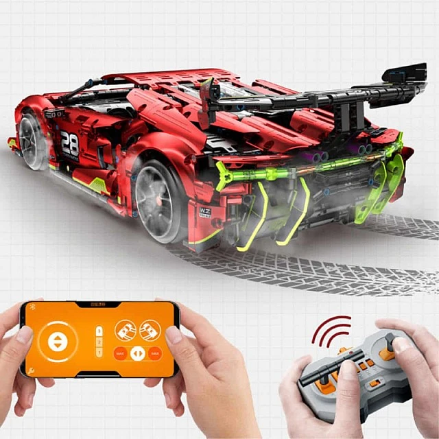 Constructor Electric Super Car, RC, 1:10 - 1835h.