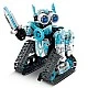 Constructor Programmable stunt robot with remote control, blue - 398 parts