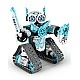 Constructor Programmable stunt robot with remote control, blue - 398 parts