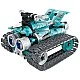 Constructor Programmable stunt robot with remote control, green - 398 parts