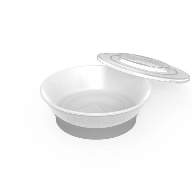 Twistshake feeding bowl 6+ months white