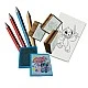"Stitch" storage box with coloring accessories and 3 stamps