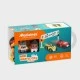 Mini waffle constructor "City Center" - Race with cars 80 parts