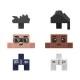 Mini waffle constructor "City Center" - Race with cars 80 parts
