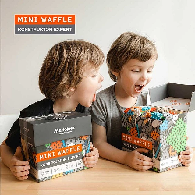 Mini waffle maker Marioinex EXPERT, 301 parts