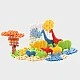 Marioinex Mini Waffle Constructor "Safari Animals", 50 pieces