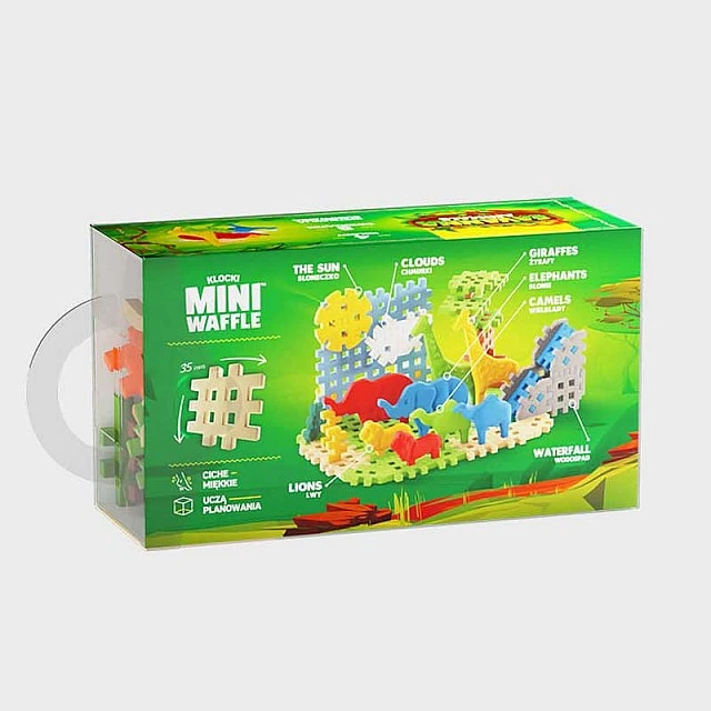 Mini waffle constructor Marioinex Animals of the savannah, 50 pieces