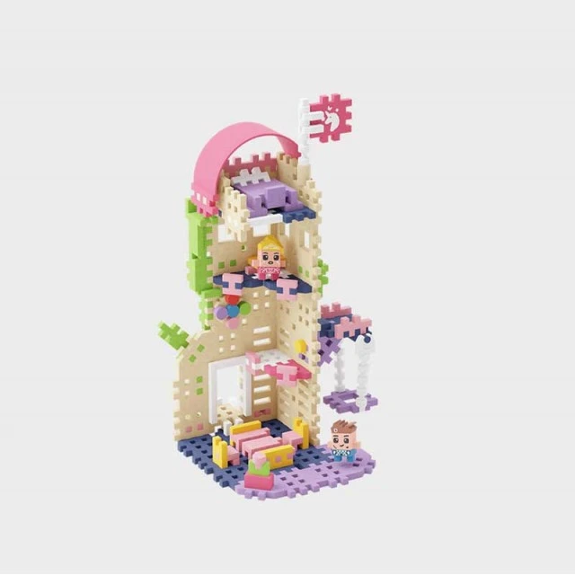Mini waffle construction set Marioinex Tower of fantasies, 148 pieces
