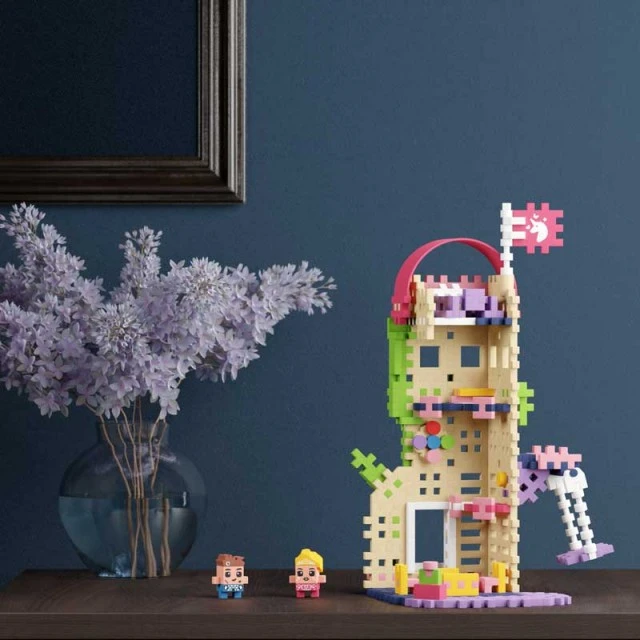Mini waffle construction set Marioinex Tower of fantasies, 148 pieces