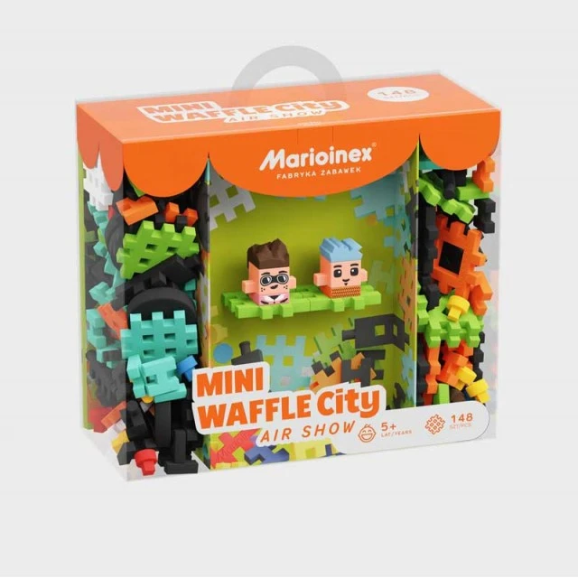 Mini waffle construction set Marioinex Show in the sky, 148 pieces