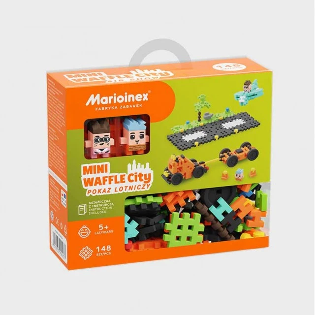 Mini waffle construction set Marioinex Show in the sky, 148 pieces