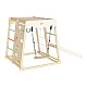 Multifunctional wooden climbing frame 8 in 1 Classic World – 1+ years