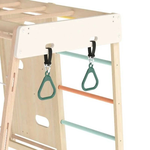 Multifunctional wooden climbing frame 8 in 1 Classic World – 1+ years