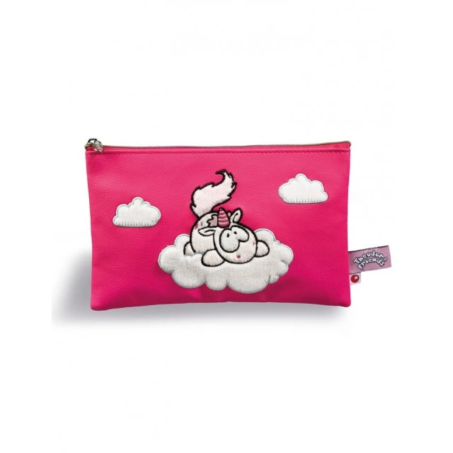 Theodor the Unicorn vanity case, red