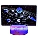Children's 3D LED Night Light, Solar System, Color Changing, 20 cm