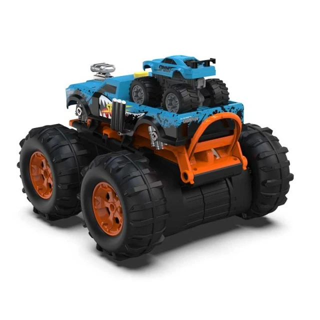 Crazon 2-in-1 Off-Road Jeep with Remote Control Launch Pad