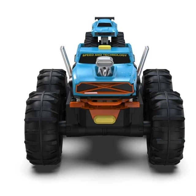 Crazon 2-in-1 Off-Road Jeep with Remote Control Launch Pad