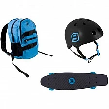 Backpack + helmet + 22`` pennyboard set, Funbee