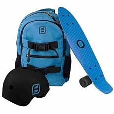 Backpack + helmet + 22`` pennyboard set, Funbee