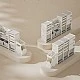 Bus-shaped toy organizer with 11 boxes and 2 storage cabinets