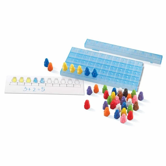 Penguins on ice - math game