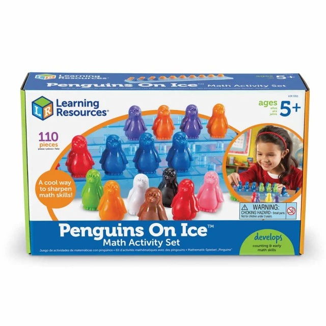 Penguins on ice - math game