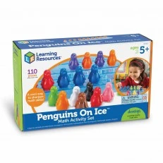 Penguins on ice - math game