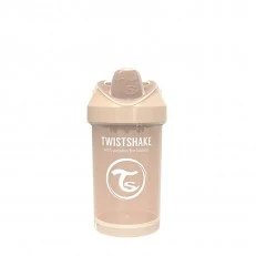 Преходна чаша Twistshake 300 мл 8+ месеца бежова