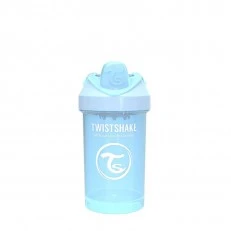 Преходна чаша Twistshake 300 мл 8+ месеца светло синя