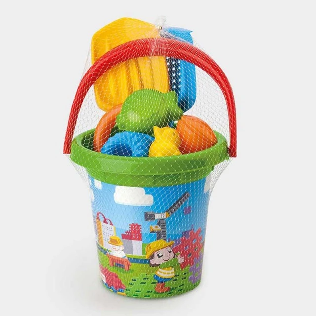 Sand bucket set with accessories Seabed