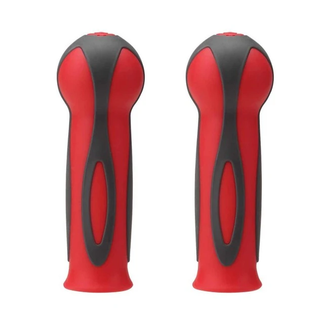 Scooter grips set of 2 red