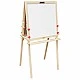 Adjustable teacher's double-sided drawing and writing board