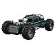 Racing jeep with smoke effect, RC in blue color