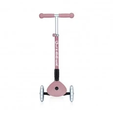 Foldable eco scooter with 3 wheels GLOBBER JUNIOR FOLDABLE LIGHTS ECOLOGIC – berry color