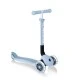 Foldable eco scooter with 3 wheels GLOBBER JUNIOR FOLDABLE LIGHTS ECOLOGIC - blueberry color