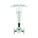 Foldable eco scooter with 3 wheels GLOBBER JUNIOR FOLDABLE LIGHTS ECOLOGIC - pistachio color