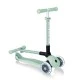Foldable eco scooter with 3 wheels GLOBBER JUNIOR FOLDABLE LIGHTS ECOLOGIC - pistachio color
