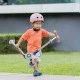 Foldable eco scooter with parental control GO•UP FOLDABLE PLUS ECOLOGIC - berry color
