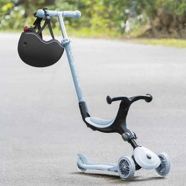 Foldable eco scooter with parental control GO•UP FOLDABLE PLUS ECOLOGIC - blueberry color