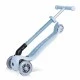 Foldable eco scooter with parental control GO•UP FOLDABLE PLUS ECOLOGIC - blueberry color