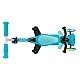 Folding scooter 5 in 1 GLOBBER GO UP ACTIVE LIGHTS 360° - aqua