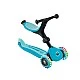 Folding scooter 5 in 1 GLOBBER GO UP ACTIVE LIGHTS 360° - aqua