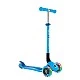 Folding scooter GLOBBER PRIMO FOLDABLE LIGHTS - sky blue