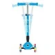 Folding scooter GLOBBER PRIMO FOLDABLE LIGHTS - sky blue