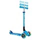 Folding scooter GLOBBER PRIMO FOLDABLE LIGHTS - sky blue