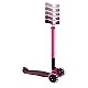Сгъваема тротинетка за деца над 4 години GLOBBER ACE LIGHTS, розова