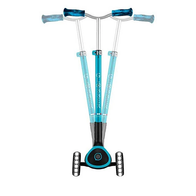 Сгъваема тротинетка за деца над 4 години GLOBBER ACE LIGHTS, синя
